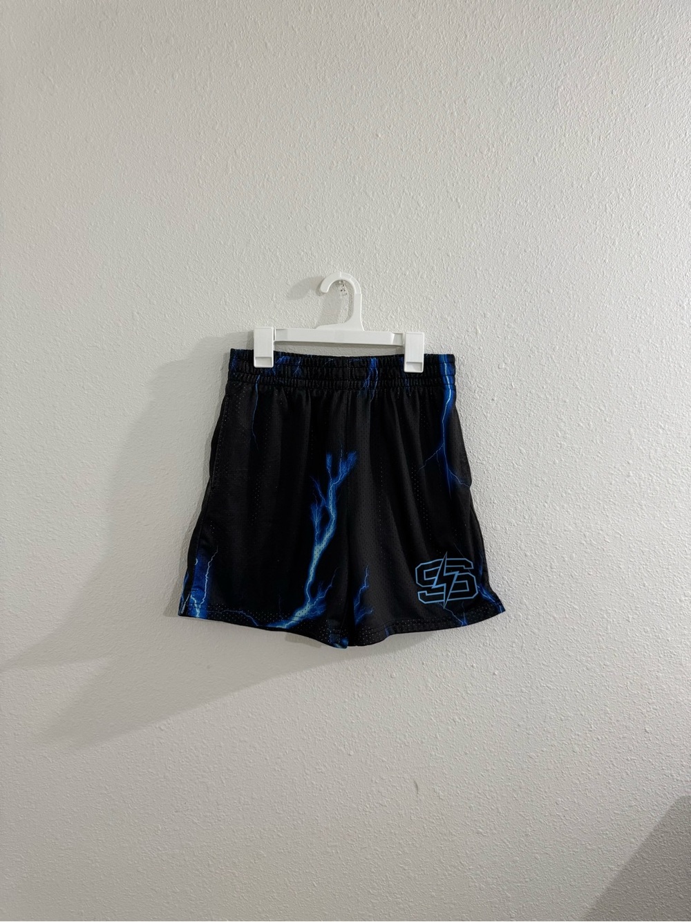 Black lightning shorts